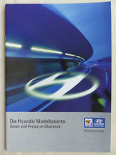 Lade das Bild in den Galerie-Viewer, Hyundai Programm 2010 - i10 i20 i30 Sonata Santa Fe - Prospekt Brochure 05.2009
