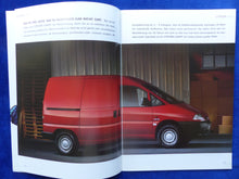 Lade das Bild in den Galerie-Viewer, Citroen Jumpy Kombi Kastenwagen - Prospekt Brochure 01.1996
