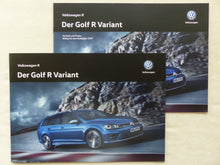 Lade das Bild in den Galerie-Viewer, VW Golf R Variant TSI 4Motion 300 PS MJ 2017 - Prospekt + Preisliste 05.2016
