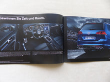 Lade das Bild in den Galerie-Viewer, VW Golf R Variant - Golf VII TSI 4Motion 300 PS - Prospekt + Preisliste 02.2015
