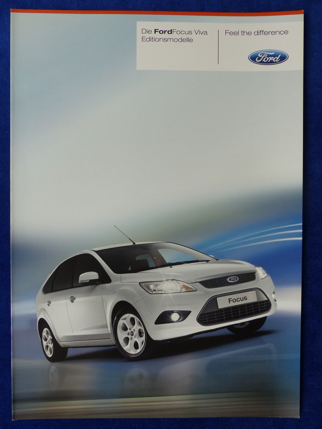 Ford Focus Viva Editionsmodelle MJ 2011 - Prospekt Brochure 08.2010