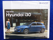 Lade das Bild in den Galerie-Viewer, Hyundai i30 MJ 2018 - Prospekt Brochure 07.2017
