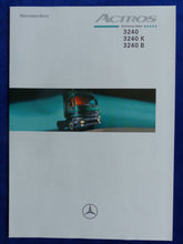 Lade das Bild in den Galerie-Viewer, Mercedes-Benz LKW Actros 3240 K B - Prospekt Brochure 02.1999
