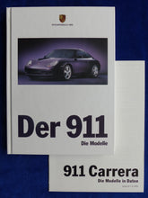 Lade das Bild in den Galerie-Viewer, Porsche 911 Carrera Typ 996 MJ 1999 - Hardcover Prospekt + Preisliste 08.1998
