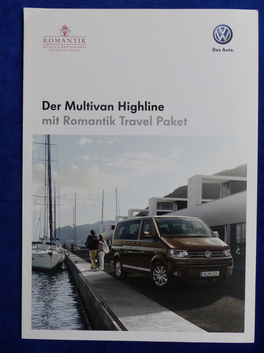 VW Multivan Highline Romantik Travel Paket MJ 2012 - Prospekt Brochure 10.2011
