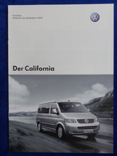 Lade das Bild in den Galerie-Viewer, VW Bus T5 California MJ 2006 - Prospekt Brochure + Preisliste 05.2005
