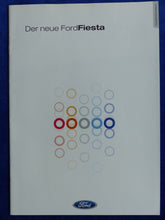 Lade das Bild in den Galerie-Viewer, Ford Fiesta MJ 2002 - Preview Prospekt Brochure 08.2001
