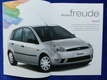 Lade das Bild in den Galerie-Viewer, Ford Fiesta MJ 2002 - Preview Prospekt Brochure 08.2001
