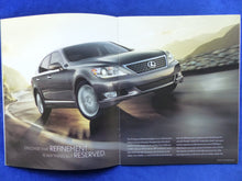 Lade das Bild in den Galerie-Viewer, Lexus 2010 LS Line LS 460 600h - US-Prospekt Brochure 2009 USA englisch
