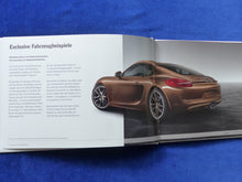 Lade das Bild in den Galerie-Viewer, Porsche Exclusive Cayman S Typ 981c MJ 2013 - Hardcover Prospekt 11.2012
