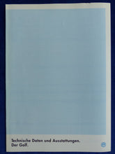 Lade das Bild in den Galerie-Viewer, VW Golf GT syncro - Daten &amp; Ausstattungen MJ 1995 - Prospekt Brochure 08.1994
