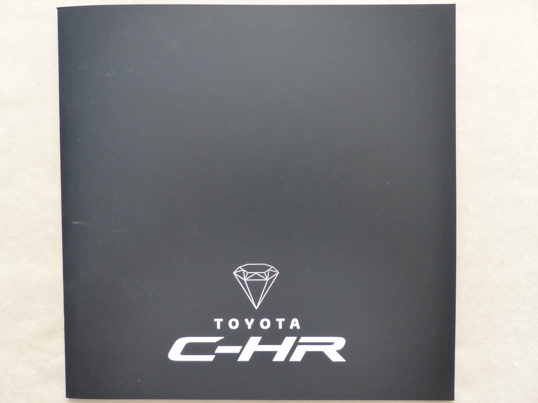 Toyota C-HR MJ 2017 - Prospekt Brochure 09.2016