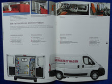 Lade das Bild in den Galerie-Viewer, Fiat Werkstattwagen - Ducato Scudo Doblo MJ 2009 - Prospekt Brochure 09.2008
