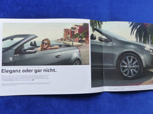 Lade das Bild in den Galerie-Viewer, VW Golf VI Cabriolet Karmann MJ 2016 - Prospekt Brochure + Preisliste 06.2015

