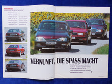 Lade das Bild in den Galerie-Viewer, Opel Omega Mercedes 200 Audi 100 - Vergleichstest - Sonderdruck mot Heft 20/1991

