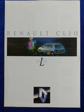 Lade das Bild in den Galerie-Viewer, Renault Clio Limited Sondermodell MJ 1993 - Prospekt Brochure 12.1992
