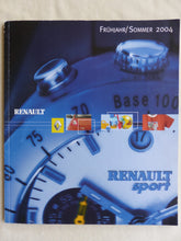 Lade das Bild in den Galerie-Viewer, Renault Sport R.S. Merchandising Katalog 2004 - Prospekt Brochure 03.2004
