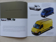 Lade das Bild in den Galerie-Viewer, Renault Master Kasten Pritsche Bus Combi MJ 2003 - Prospekt Brochure 01.2003
