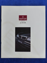 Lade das Bild in den Galerie-Viewer, Rover Serie 200 - 214 Si Cabrio 220 GSi MJ 1995 - Prospekt 06.1994 Großformat
