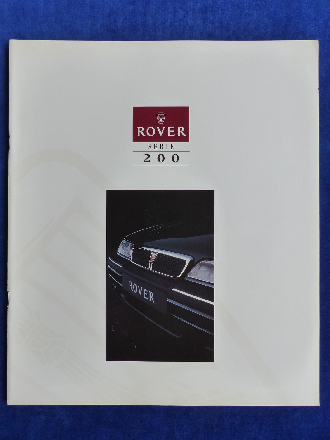Rover Serie 200 - 214 Si Cabrio 220 GSi MJ 1995 - Prospekt 06.1994 Großformat