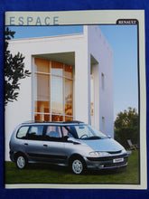 Lade das Bild in den Galerie-Viewer, Renault Espace Grand Espace Initiale MJ 2000 - Prospekt Brochure 07.1999
