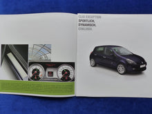 Lade das Bild in den Galerie-Viewer, Renault Clio Exception Sondermodell MJ 2009 - Prospekt Brochure 05.2008
