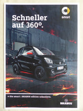 Lade das Bild in den Galerie-Viewer, Smart Brabus edition urbanlava fortwo cabrio - Prospekt Brochure 03.2016
