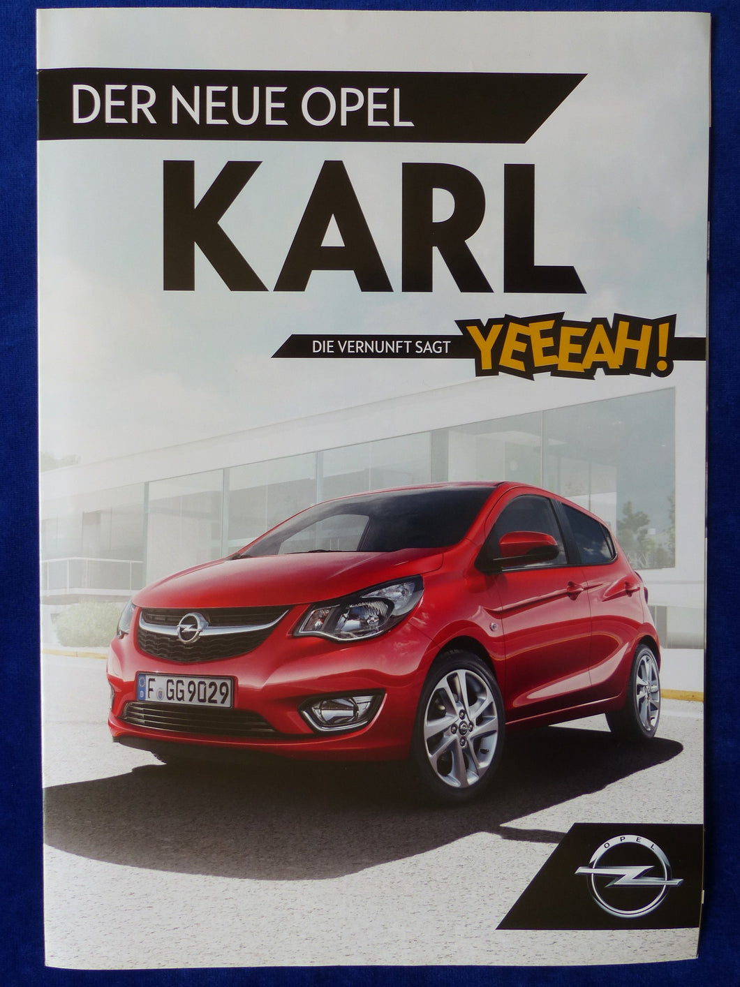 Opel Karl - Poster 65 x 45 cm - Prospekt Brochure 01.2015