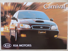 Lade das Bild in den Galerie-Viewer, Kia Carnival V6 24V - Prospekt Brochure 1999 Polen polnisch
