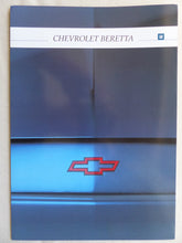 Lade das Bild in den Galerie-Viewer, Chevrolet Beretta Coupe GT MJ 1992 - Hochglanz Prospekt Brochure 1991
