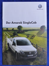 Lade das Bild in den Galerie-Viewer, VW Amarok SingleCab MJ 2015 - Prospekt Brochure 07.2014
