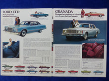 Lade das Bild in den Galerie-Viewer, Ford Car Line 1975 Thunderbird Torino Mustang - US-Prospekt Brochure 08.1974 USA
