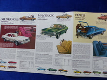 Lade das Bild in den Galerie-Viewer, Ford Car Line 1975 Thunderbird Torino Mustang - US-Prospekt Brochure 08.1974 USA

