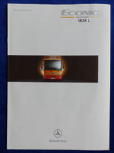 Lade das Bild in den Galerie-Viewer, Mercedes-Benz LKW Econic 1828 L Technische Daten - Prospekt Brochure 02.2000
