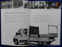 Lade das Bild in den Galerie-Viewer, Fiat Ducato Dachdeckermobil - Prospekt Brochure 2008
