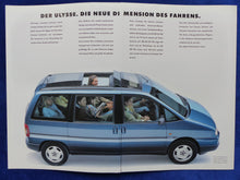 Lade das Bild in den Galerie-Viewer, Fiat Ulysse MJ 1996 - Prospekt Brochure 06.1995
