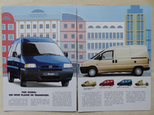 Lade das Bild in den Galerie-Viewer, Fiat Scudo Kastenwagen Kombi 9-Sitzer MJ 1999 - Prospekt Brochure 08.1998
