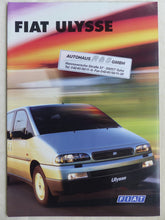 Lade das Bild in den Galerie-Viewer, Fiat Ulysse 2.0 16V MJ 2000 - Prospekt Brochure 09.1999
