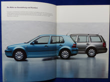Lade das Bild in den Galerie-Viewer, VW Golf IV Variant Ocean MJ 2004 - Prospekt Brochure + Preisliste 12.2003
