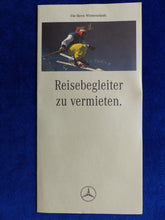 Lade das Bild in den Galerie-Viewer, Mercedes-Benz Winter-Zubehör Schneeketten MJ 1995 - Prospekt Brochure 09.1994

