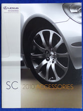 Lade das Bild in den Galerie-Viewer, Lexus SC 2010 Accessories - US-Prospekt Brochure 2009 USA
