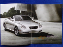Lade das Bild in den Galerie-Viewer, Lexus SC 2010 Accessories - US-Prospekt Brochure 2009 USA
