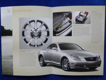 Lade das Bild in den Galerie-Viewer, Lexus SC 2010 Accessories - US-Prospekt Brochure 2009 USA
