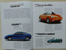 Lade das Bild in den Galerie-Viewer, Fiat Programm 1999 - Coupe Barchetta Punto Bravo Marea - Prospekt 11.1998
