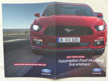 Lade das Bild in den Galerie-Viewer, Ford Mustang - Performance Days 2016 - Prospekt Brochure 2016
