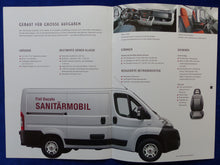 Lade das Bild in den Galerie-Viewer, Fiat Ducato Sanitärmobil - Prospekt Brochure 2008
