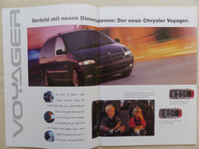 Lade das Bild in den Galerie-Viewer, Chrysler Jeep Programm 1996 - Voyager Viper Cherokee - Prospekt Brochure 12.1995
