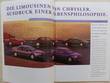 Lade das Bild in den Galerie-Viewer, Chrysler Jeep Programm 1996 - Voyager Viper Cherokee - Prospekt Brochure 12.1995
