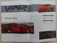 Lade das Bild in den Galerie-Viewer, Chrysler Jeep Programm 1996 - Voyager Viper Cherokee - Prospekt Brochure 12.1995
