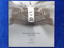 Lade das Bild in den Galerie-Viewer, Mercedes-Benz F1 Motorsport Collection - Preisliste - Prospekt Brochure 03.2005
